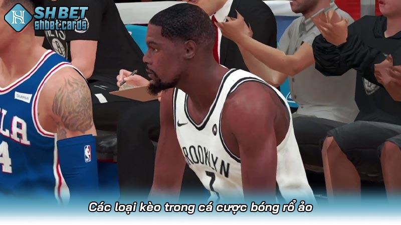 Các loại kèo trong cá cược bóng rổ ảo