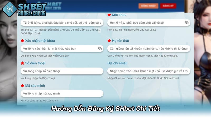 Hướng Dẫn Đăng Ký SHbet Chi Tiết