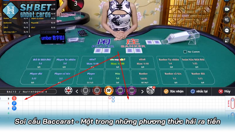 Soi cầu Baccarat - Một trong những phương thức hái ra tiền