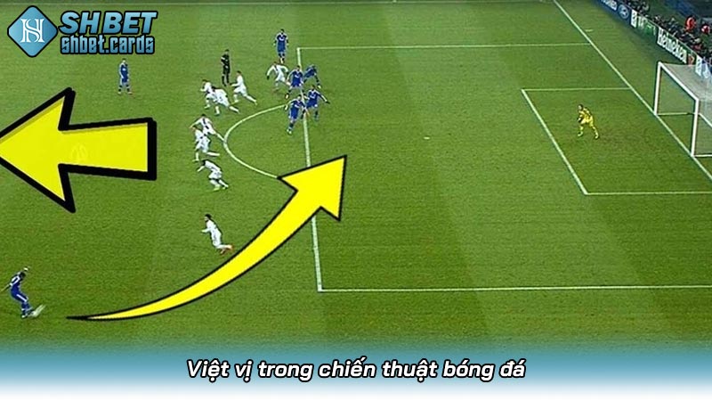 Việt vị trong chiến thuật bóng đá