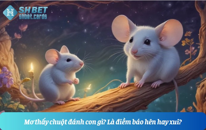 Mơ thấy chuột đánh con gì?
